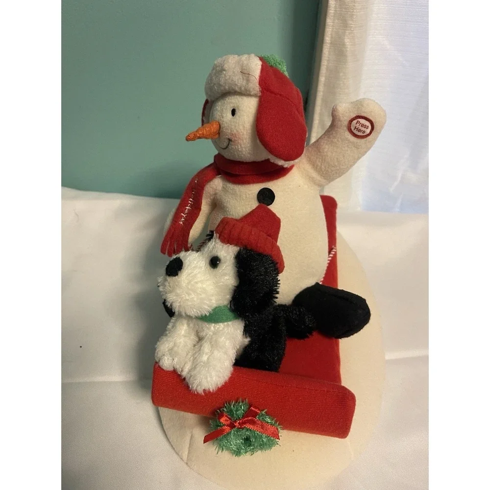 Hallmark Jingle Pals‎ Animated Singing Snowman Penguin Dog 